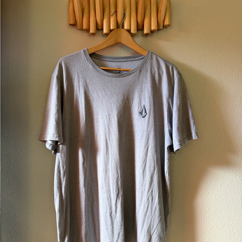 Volcom Heather Gray Short Sleeve Tee